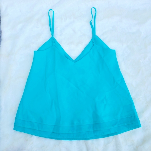 Aritzia Talula turquoise tank - Picture 5 of 5